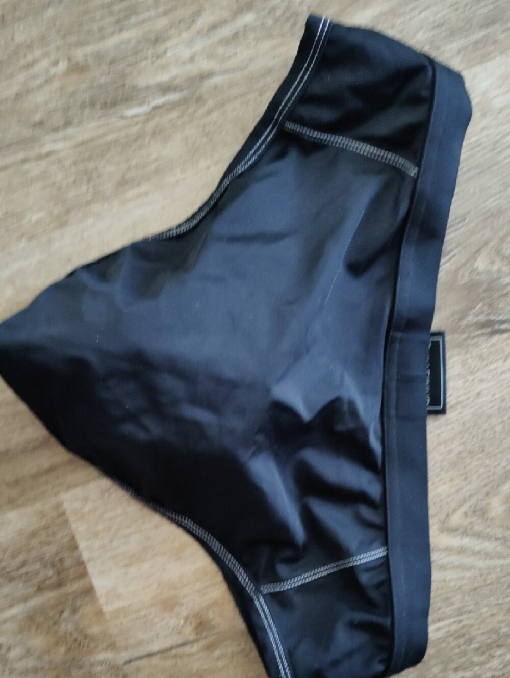 Andrew Christian Men's Black Padded Swim Briefs Size Large Bulge Enhancing - Picture 5 of 6